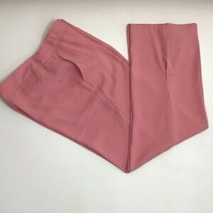Soft Pink Autres Filles straight leg trousers size Med see measurements. NWT